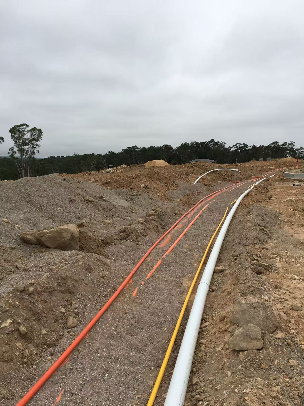 Underground pipeline engineering