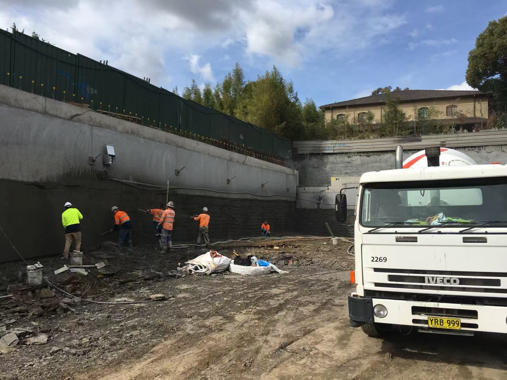 Office building and contact team